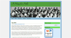 Desktop Screenshot of ahoneyofananklet.com